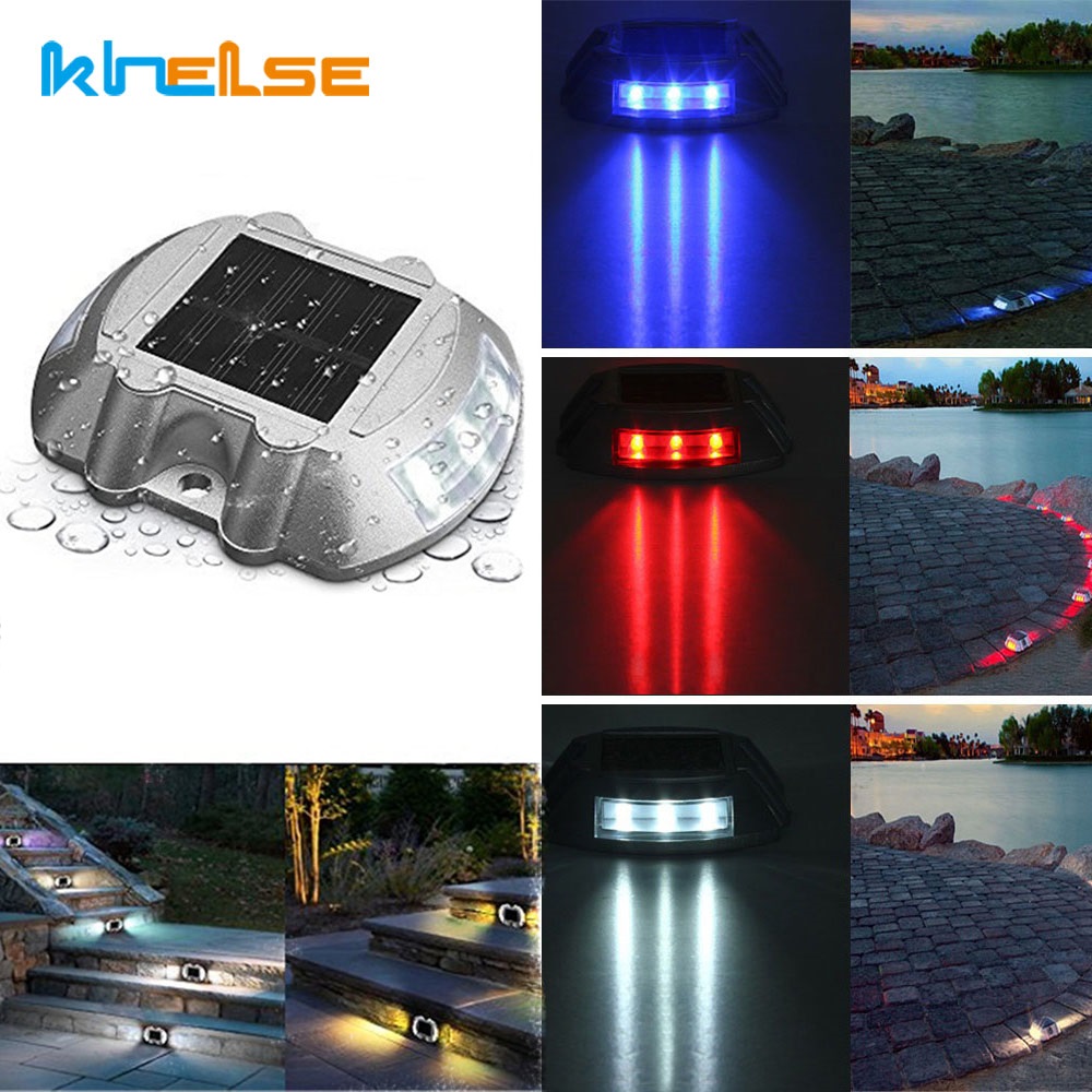 Outdoor Yard Lighting Fixtures - Tenaga Surya LED Deck Lampu Jalan