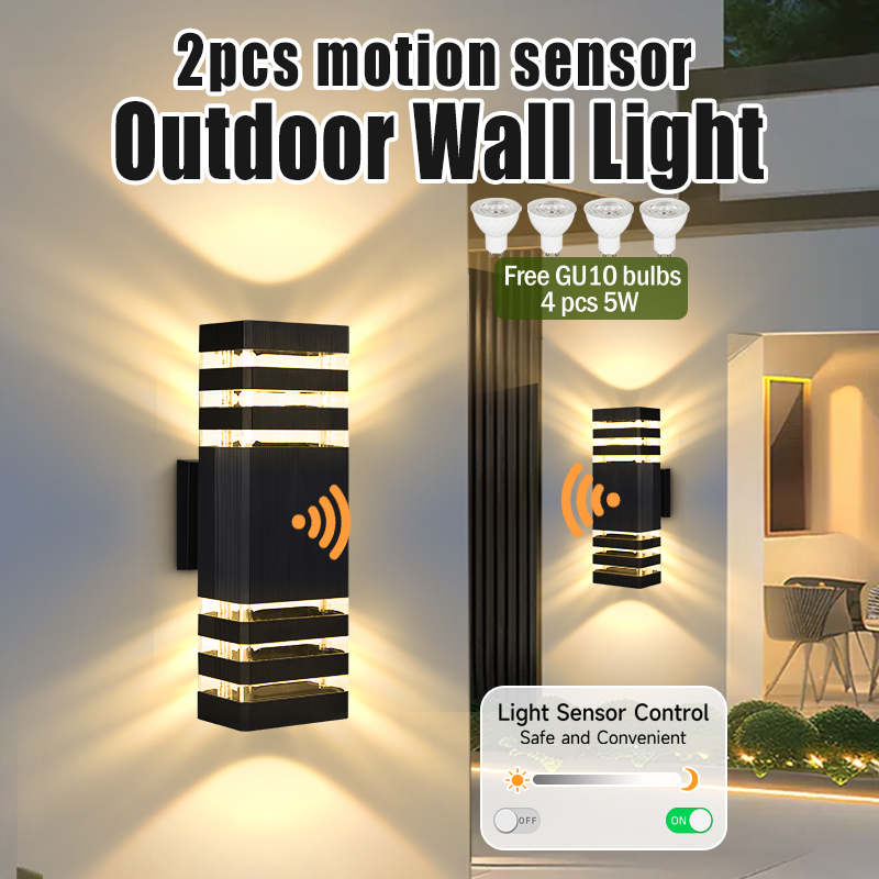 Outdoor Lighting Up And Down - Lampu Sensor Lampu Dinding Luar Ruangan
