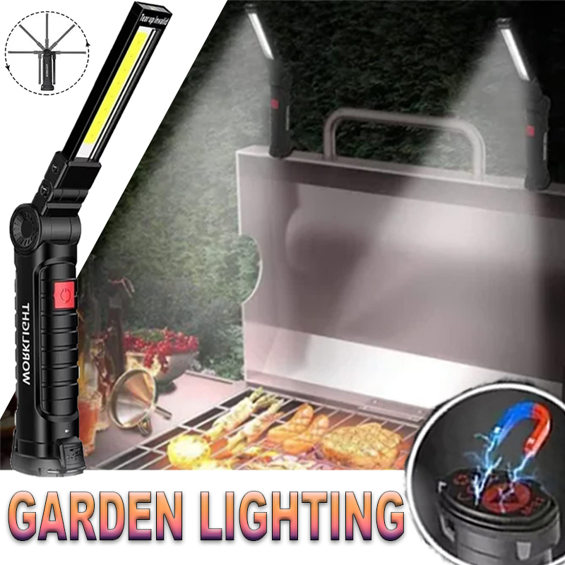 Outdoor Lighting Lowes - Senter LED Portabel dengan Kait Magnetik