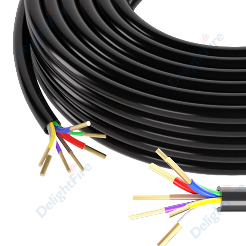 Outdoor Lighting Underground Wiring - Kabel Berlapis 7 Inti 28/26/24/22/208/18AWG 5/10/20/30/50/100m