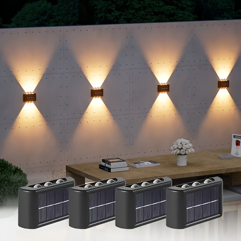 Outdoor Lighting Up And Down - Lampu LED Tenaga Surya Tahan Air
