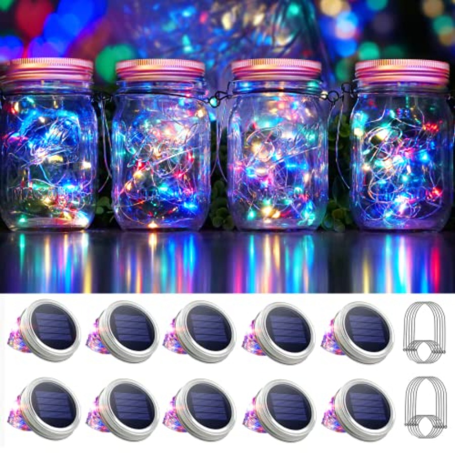 Solar Fairy String - 30 Lampu LED 10 Paket Lampu