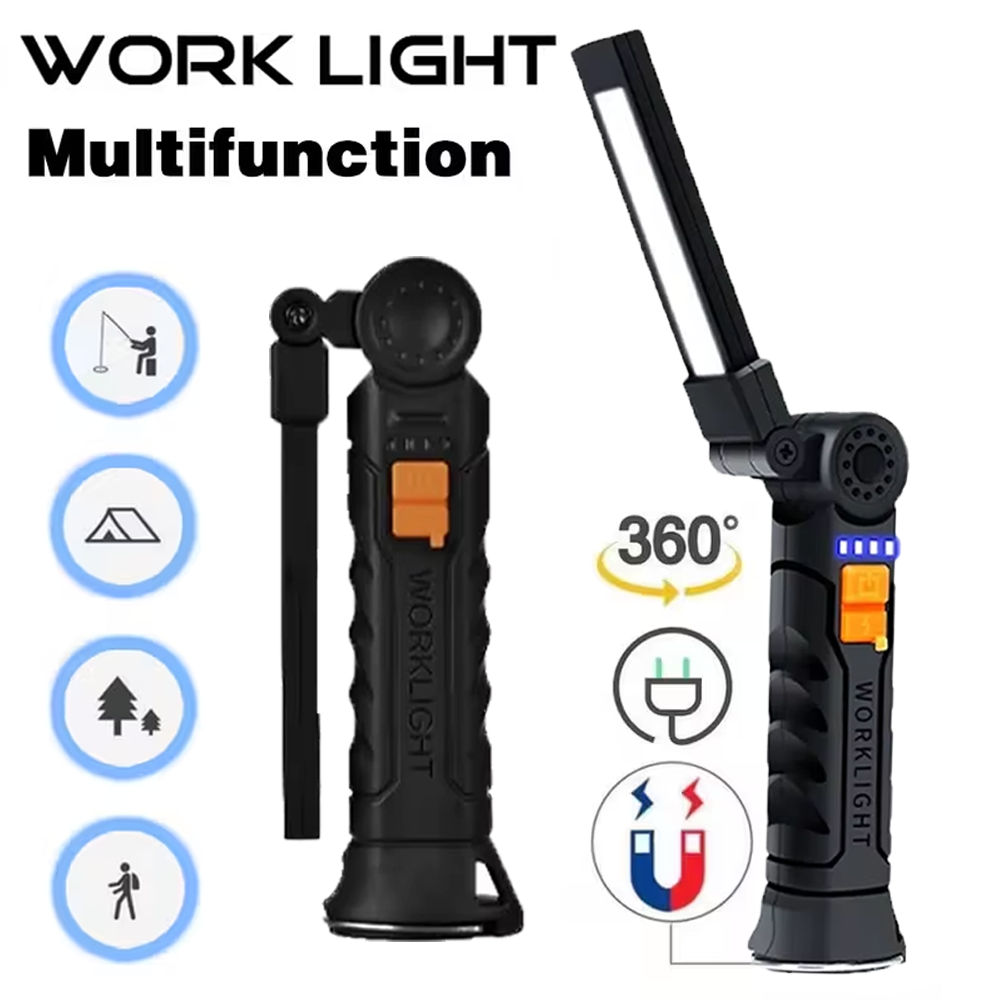 Outdoor Lighting Lowes - Senter LED COB Portabel Senter Isi