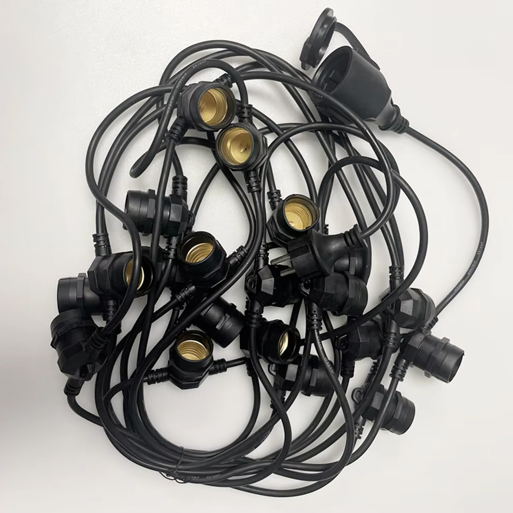 Outdoor Lighting Construction - Kabel LED 10M Kelas Komersial Tahan