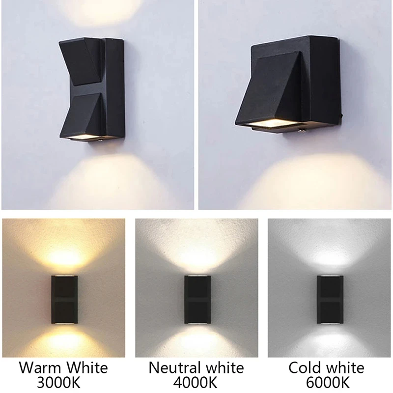Outdoor Lighting Up And Down - Lampu Dinding LED IP65 Lampu Penerangan