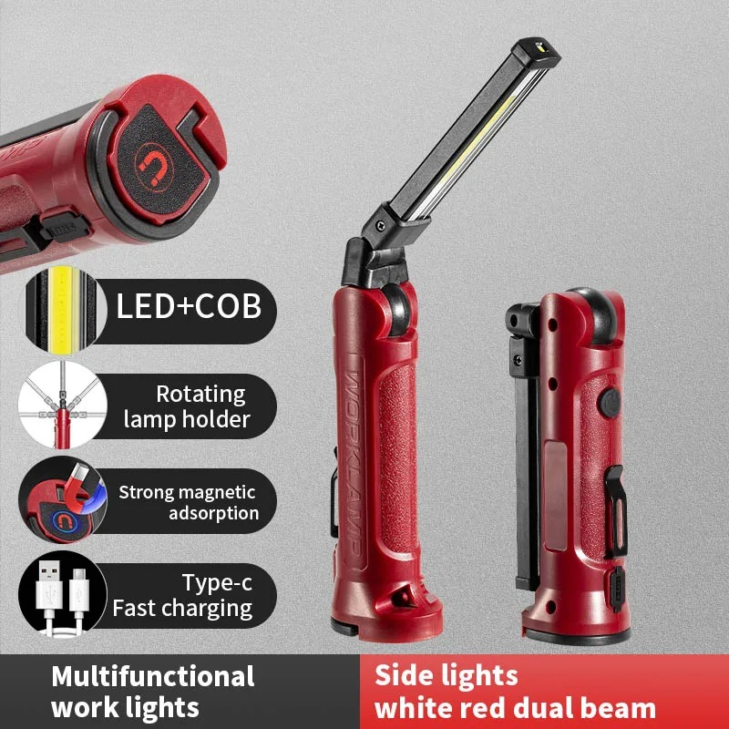 Outdoor Lighting Lowes - Lampu Kerja LED COB Senter Lipat