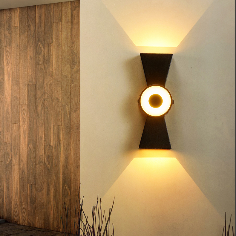 Outdoor Yard Lighting Fixtures - Lampu Dinding LED 6W Luar/Dalam Ruangan,