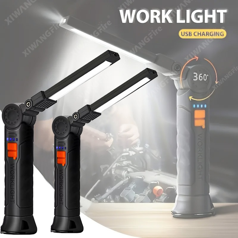 Outdoor Lighting Lowes - Lampu Kerja Senter LED Isi Ulang