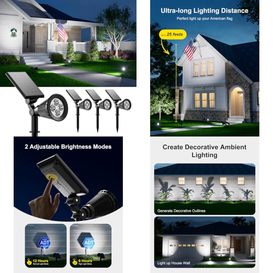 Led Flood Light - Lampu Sorot Tenaga Surya Tahan Air