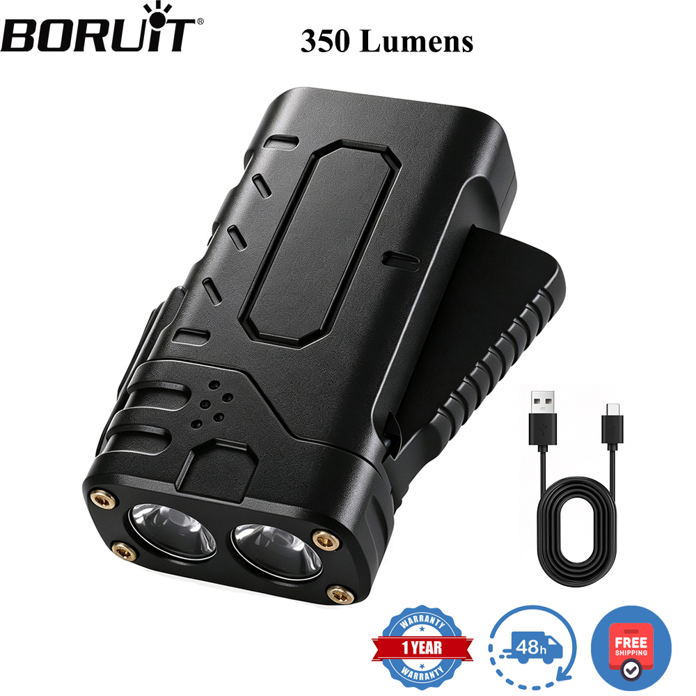 Outdoor Lighting Lowes - BORUIiT Senter LED EDC dengan Engkol