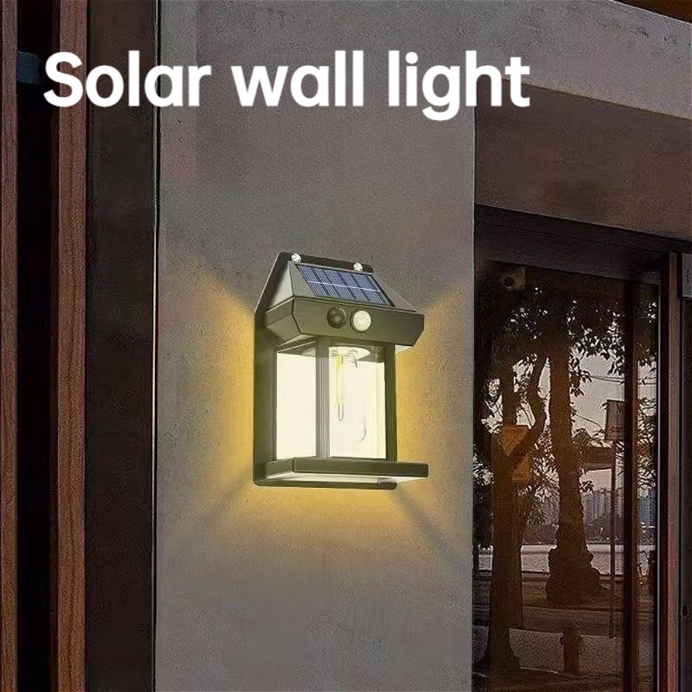 Outdoor Yard Lighting Fixtures - 1 Buah Lampu Dinding LED Tenaga