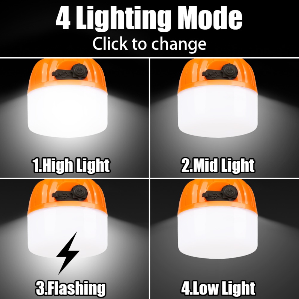 Lampu Kemah Mini Portabel 4 Mo - Outdoor Lighting Lamps ulasan dan harga