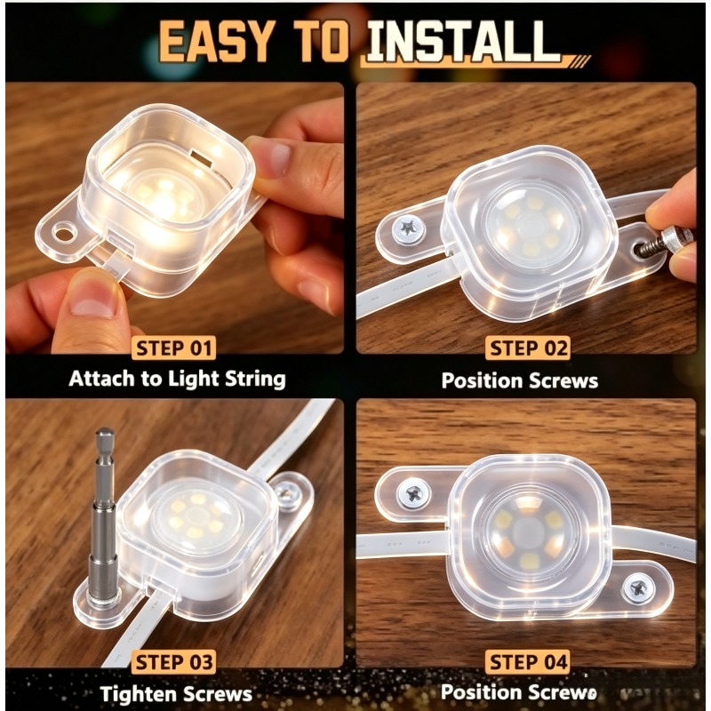 118 buah Klip Lampu LED Transp - Outdoor Lighting Govee ulasan dan harga