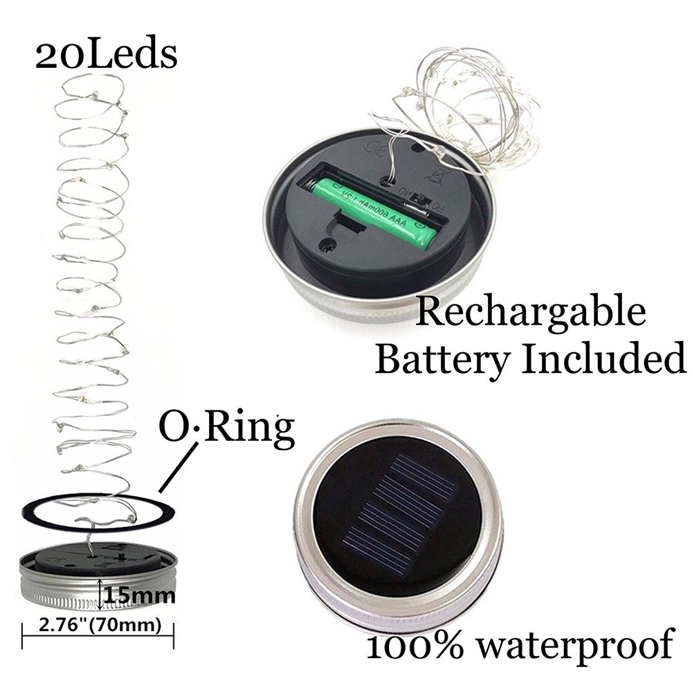 Lampu Peri LED Tenaga Surya un - Solar Fairy String ulasan dan harga