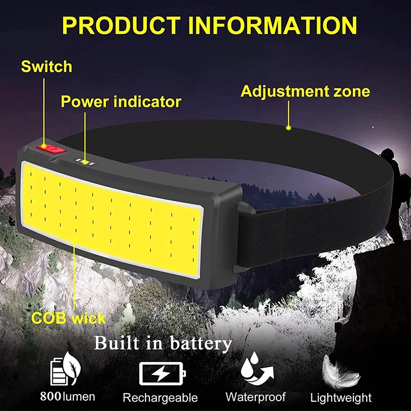 Lampu Kepala LED COB yang Kuat - Led Flood Light ulasan dan harga