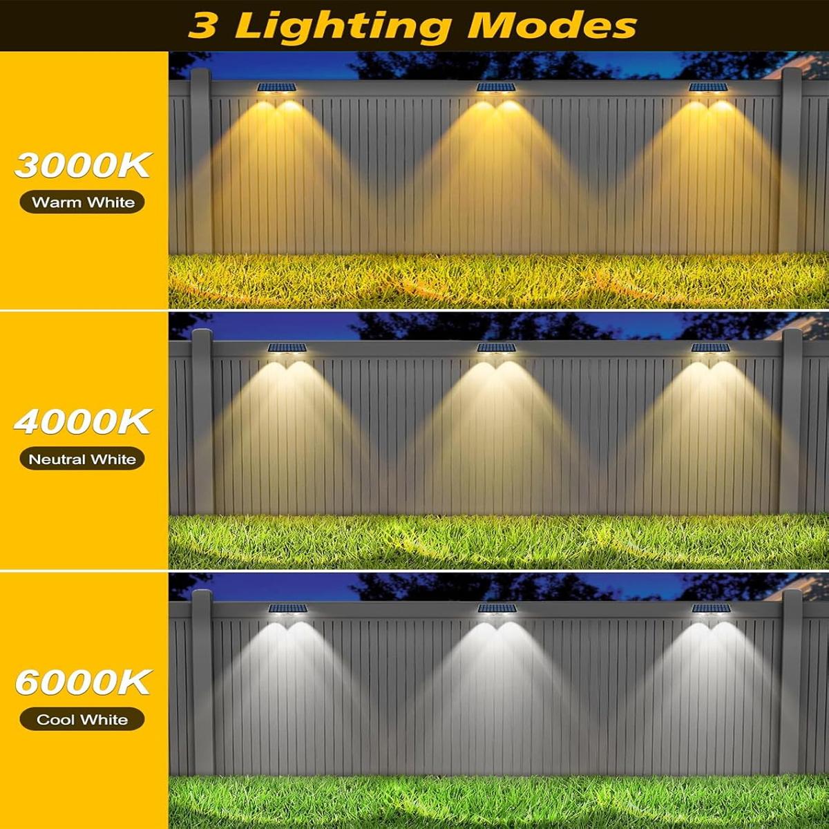 4 Buah Lampu Pagar Tenaga Sury - Outdoor Yard Lighting Fixtures ulasan dan harga