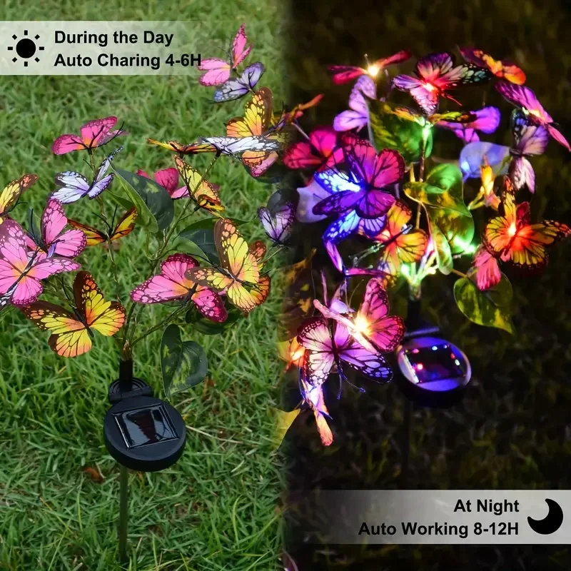 Lampu Taman Kupu-kupu LED Sury - Outdoor Lighting Construction ulasan dan harga