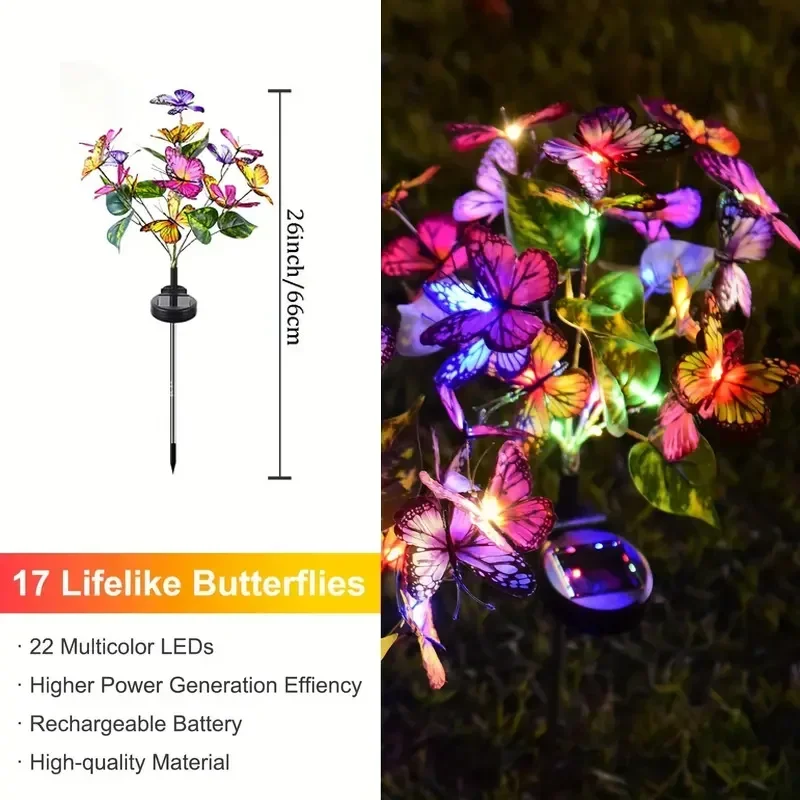 Lampu Taman Kupu-kupu LED Sury - Outdoor Lighting Construction ulasan dan harga
