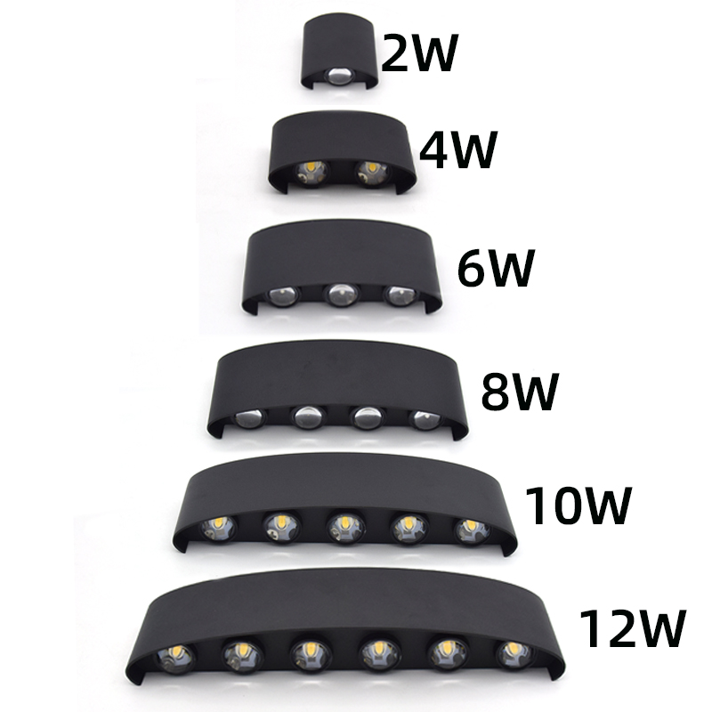 Lampu Dinding LED 2W 4W 6W 8W  - Outdoor Lighting Up And Down ulasan dan harga