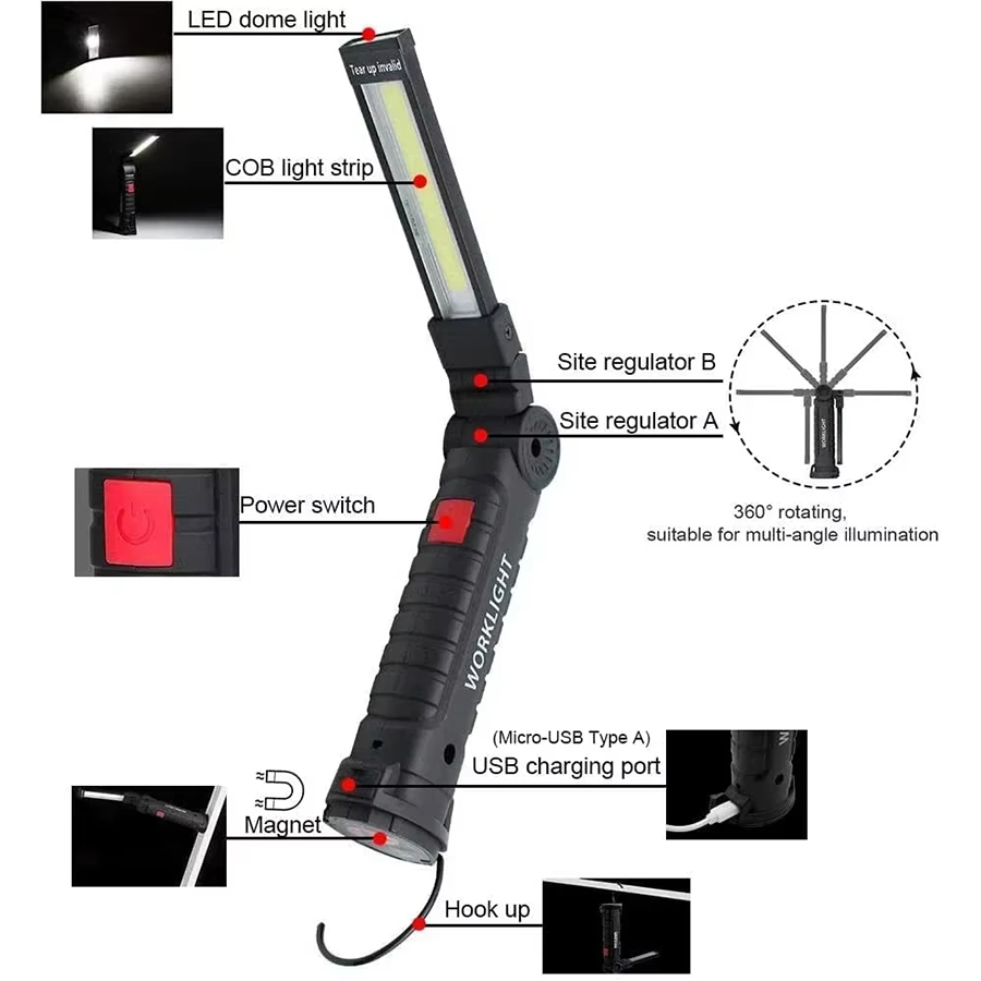 Senter LED Portabel dengan Kai - Outdoor Lighting Lowes ulasan dan harga