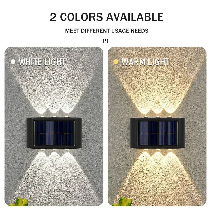 Lampu LED Tenaga Surya Tahan A - Outdoor Lighting Up And Down ulasan dan harga