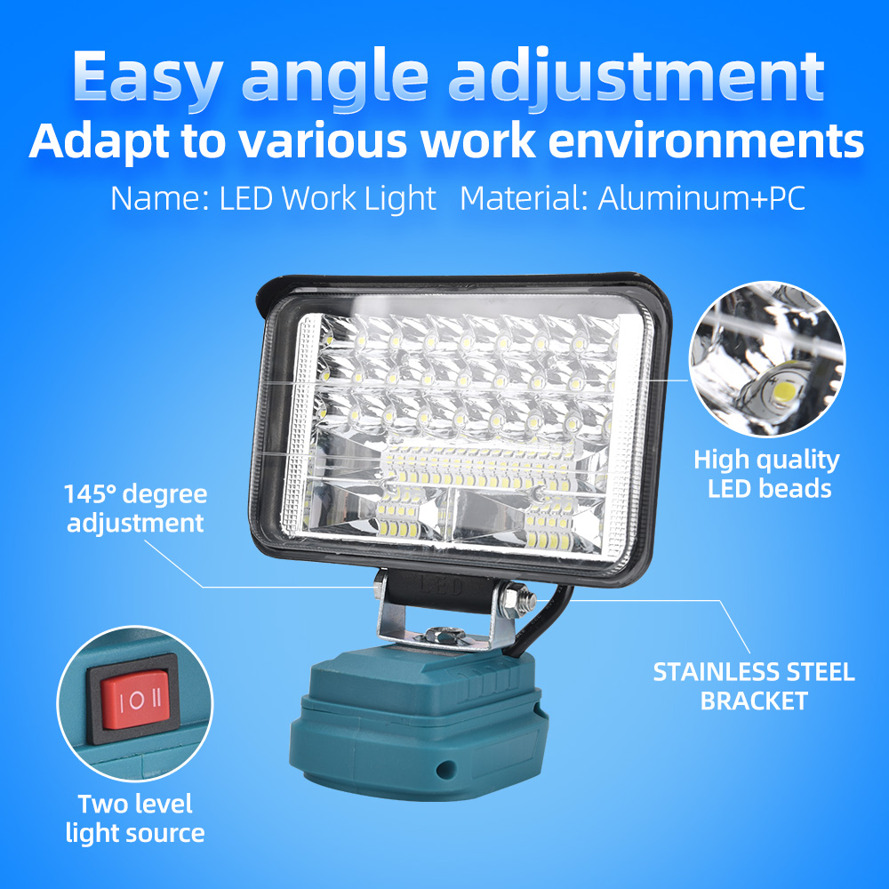 Lampu LED 18V untuk Makita, De - Zumtobel Outdoor Lighting ulasan dan harga