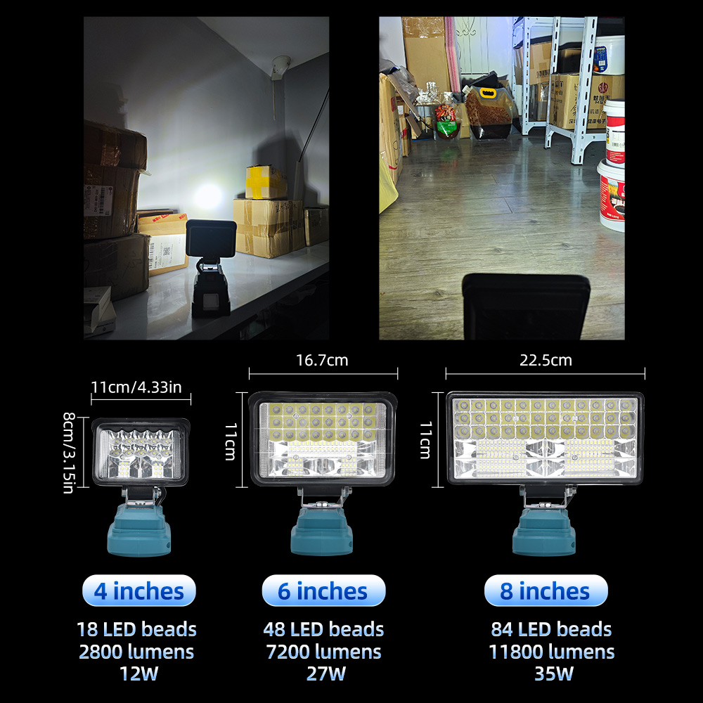 Lampu LED 18V untuk Makita, De - Zumtobel Outdoor Lighting ulasan dan harga