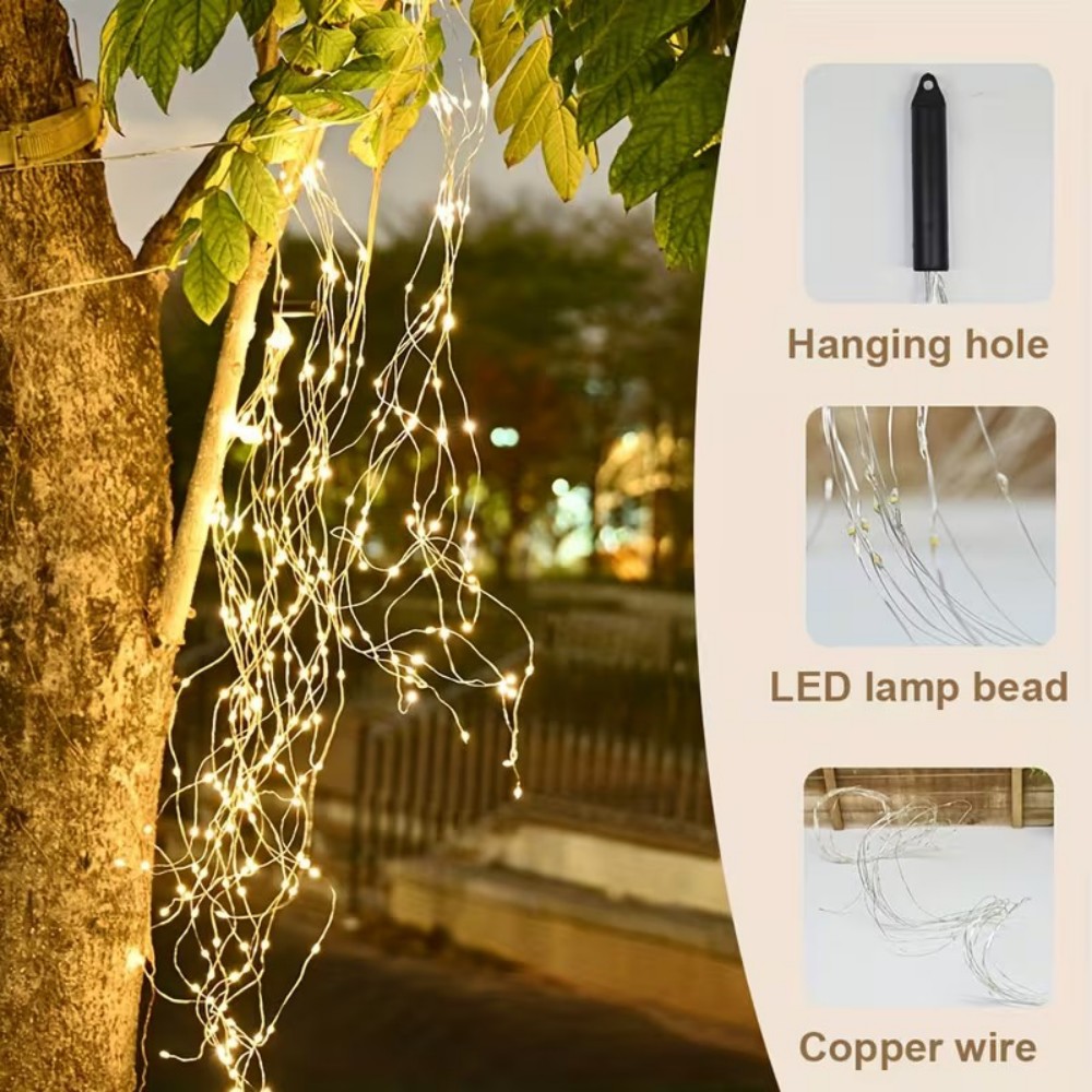 Lampu String LED Tenaga Surya  - Solar Fairy String ulasan dan harga