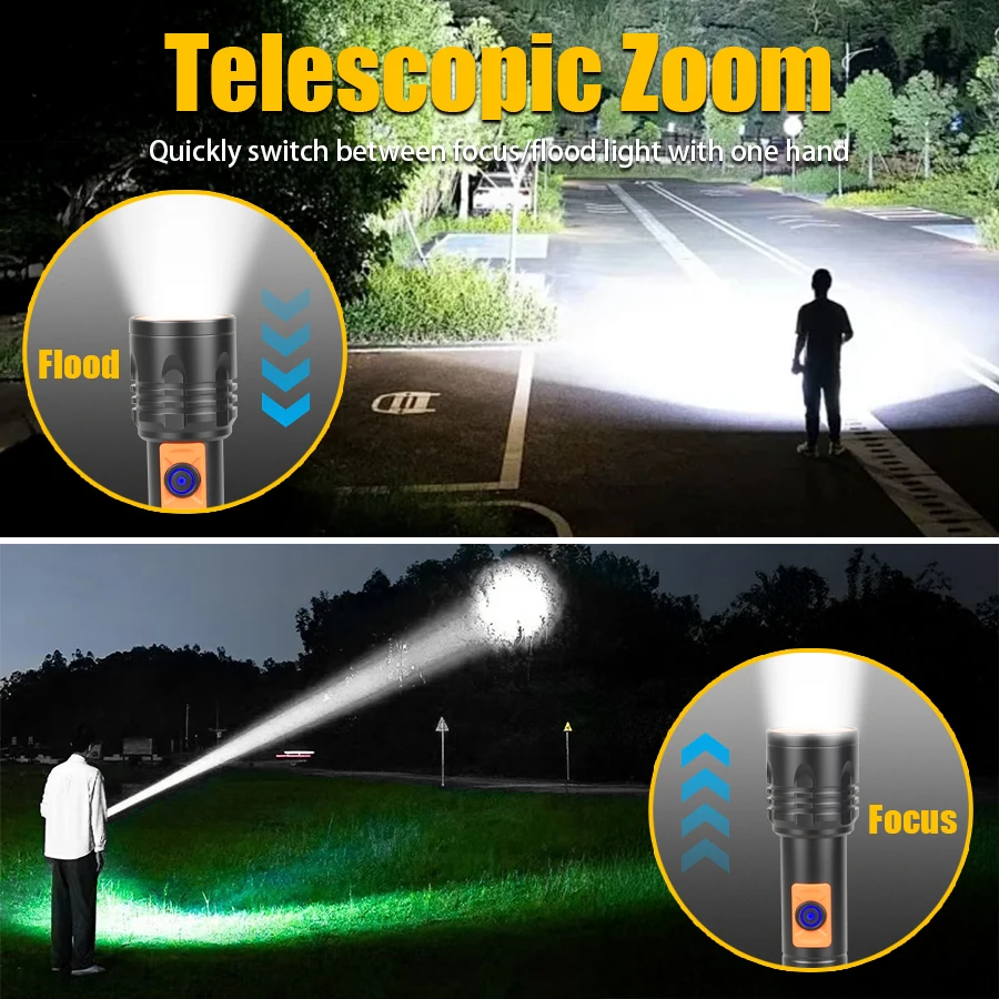 Senter LED Daya Tinggi Senter  - Outdoor Lighting Lowes ulasan dan harga