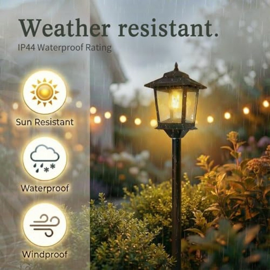Lampu Tiang Tenaga Surya Luar  - Outdoor Lighting Lamps ulasan dan harga