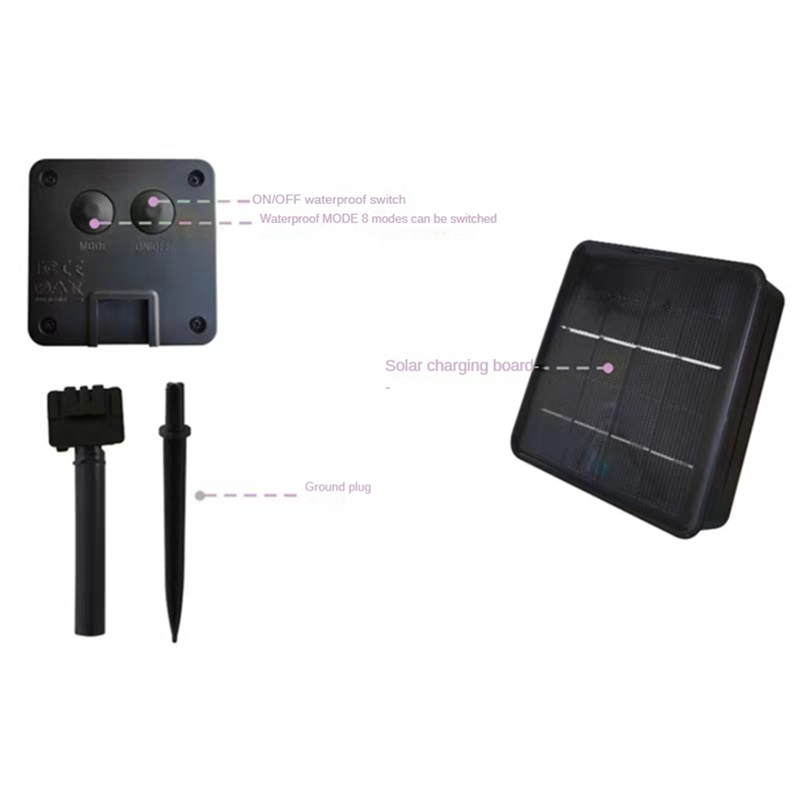 Sekali Lampu Tenaga Surya 200  - Solar Fairy String ulasan dan harga
