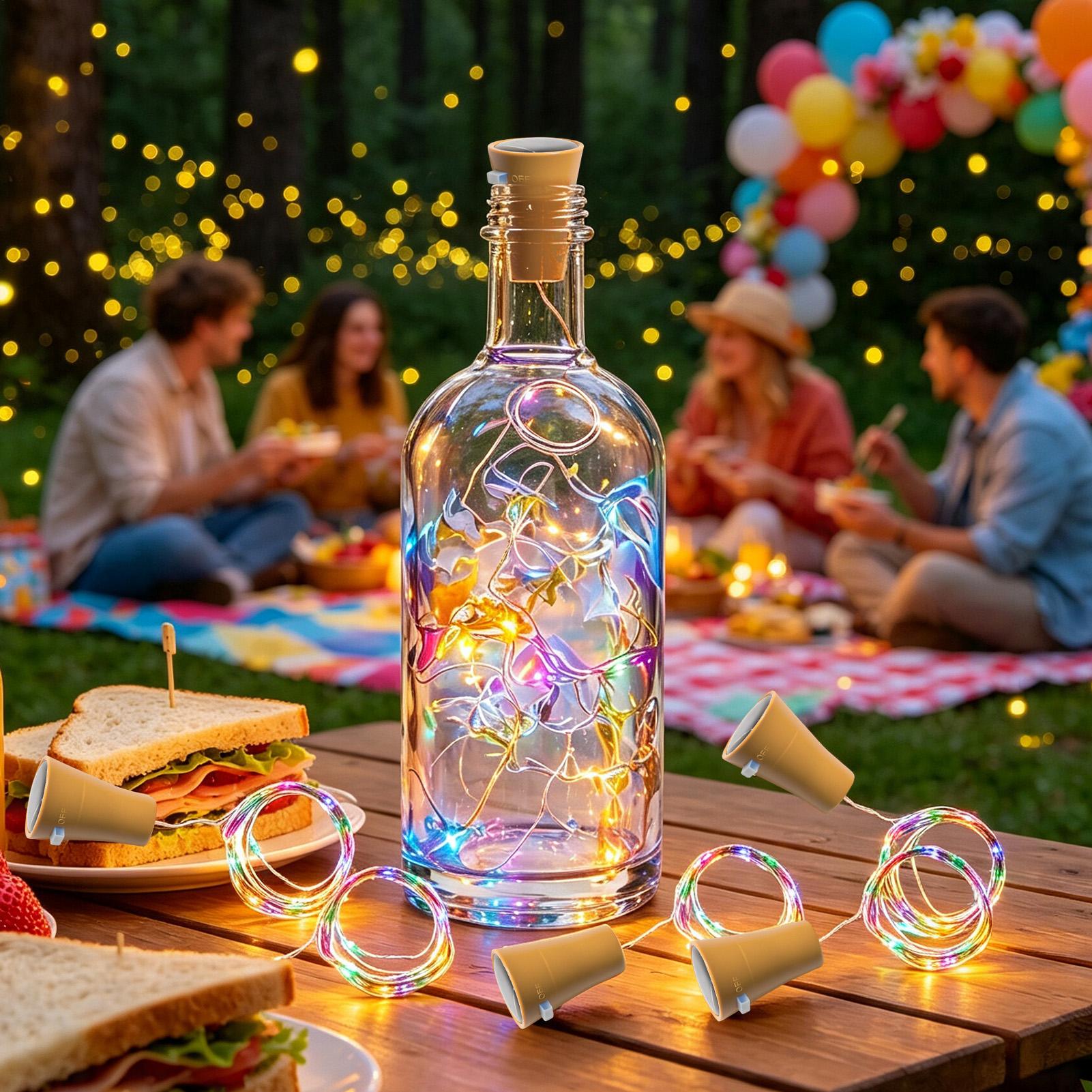 Lampu Botol Anggur Tenaga Sury - Solar Fairy String ulasan dan harga