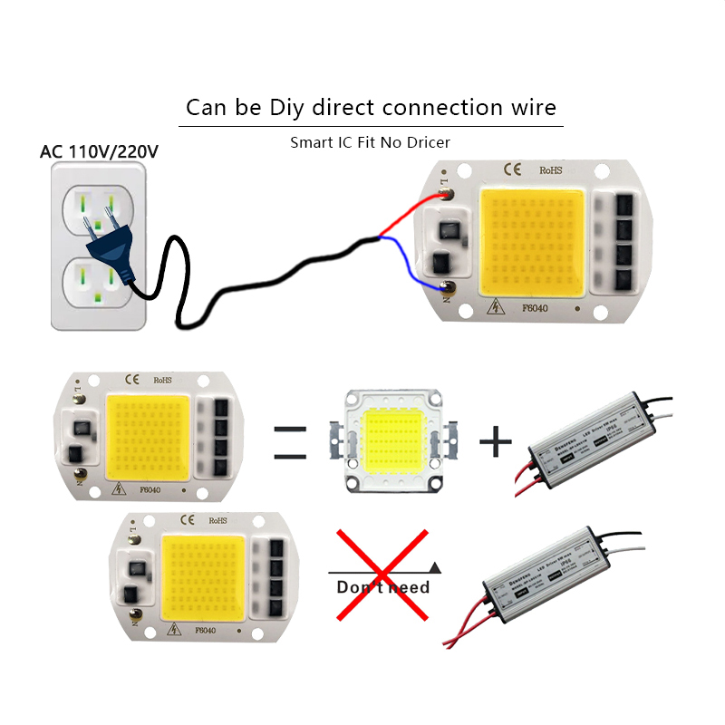3000K 6000K LED COB Chip Lampu - Zumtobel Outdoor Lighting ulasan dan harga