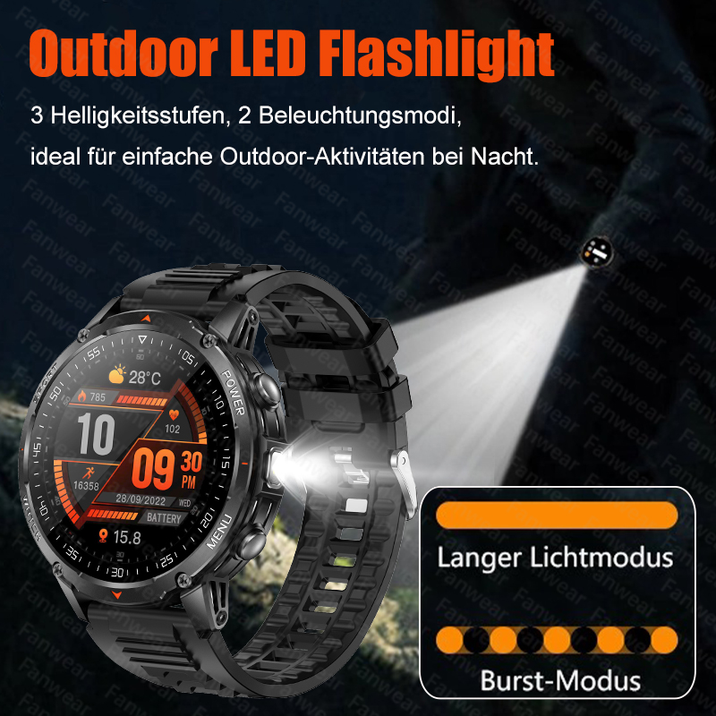 Fanwear Jam Tangan Pintar Pria - Outdoor Lighting Japanese ulasan dan harga