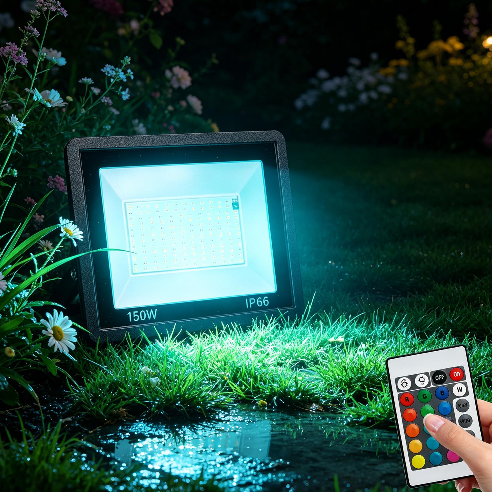 Lampu Sorot Luar Ruangan RGB P - Outdoor Yard Lighting Fixtures ulasan dan harga