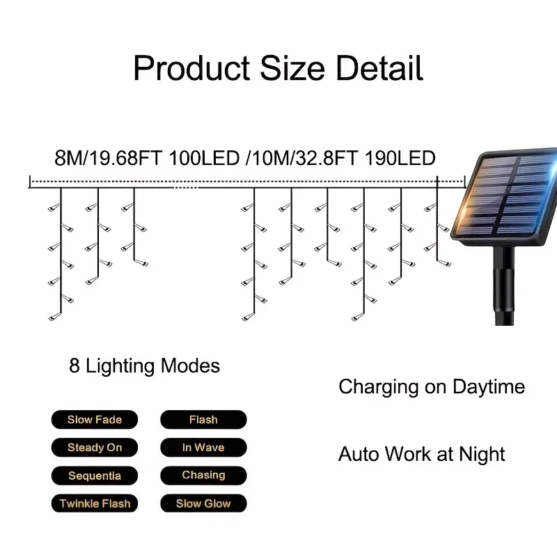 Lampu Es Batu Tenaga Surya Lam - Solar Fairy String ulasan dan harga