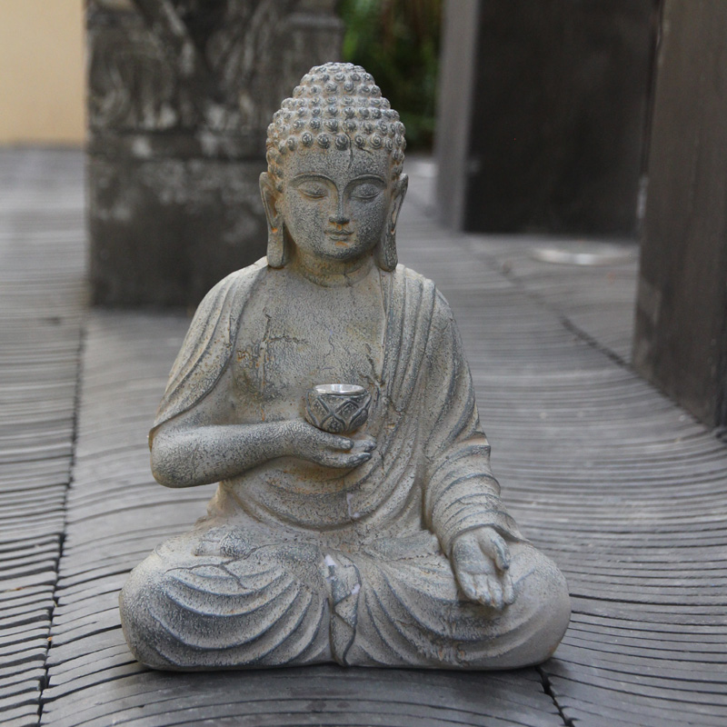 Patung surya Buddha Resin deko - Outdoor Lighting Japanese ulasan dan harga