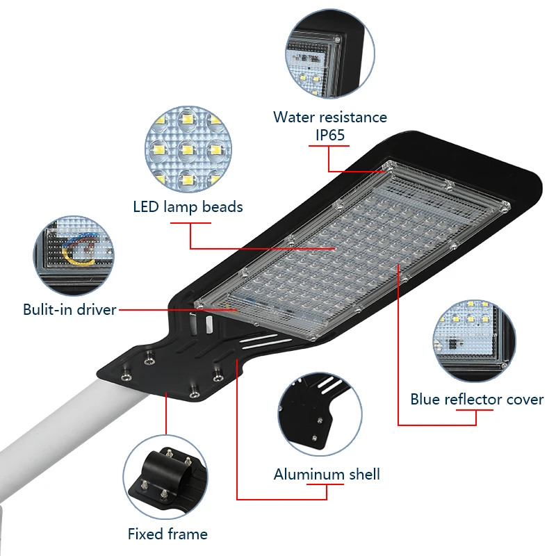 Lampu Jalan LED 100W tahan air - Zumtobel Outdoor Lighting ulasan dan harga