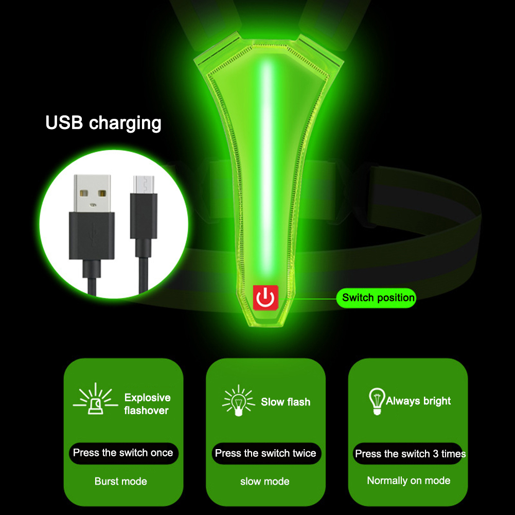 Rompi Reflektor LED Elastis un - Outdoor Lighting Led Strip ulasan dan harga