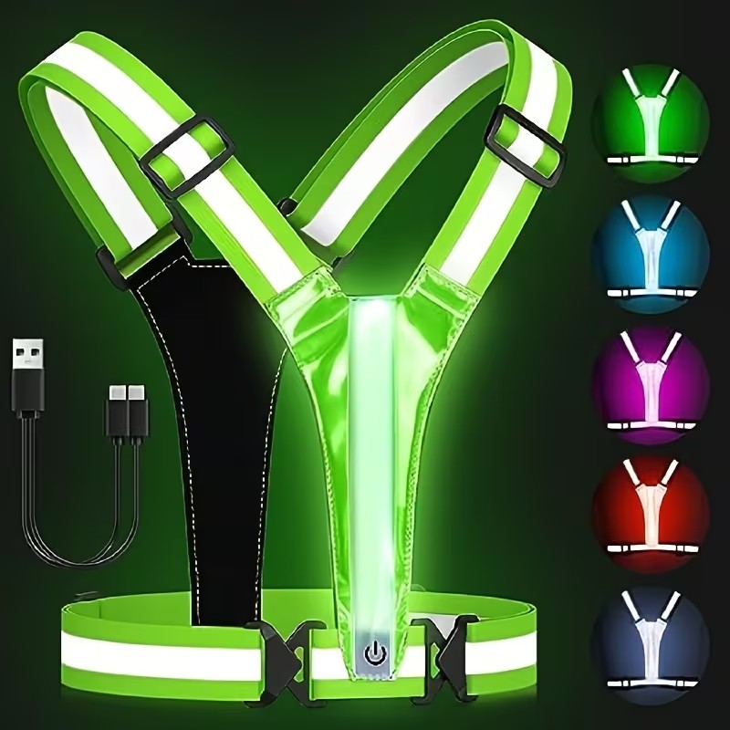 Rompi Reflektor LED Elastis un - Outdoor Lighting Led Strip ulasan dan harga
