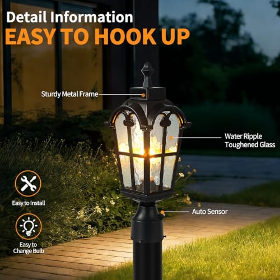 Lampu Tiang Luar Ruangan Senso - Outdoor Lighting Lamps ulasan dan harga