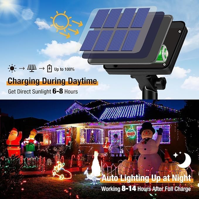 Lampu Natal Tenaga Surya untuk - Solar Fairy String ulasan dan harga