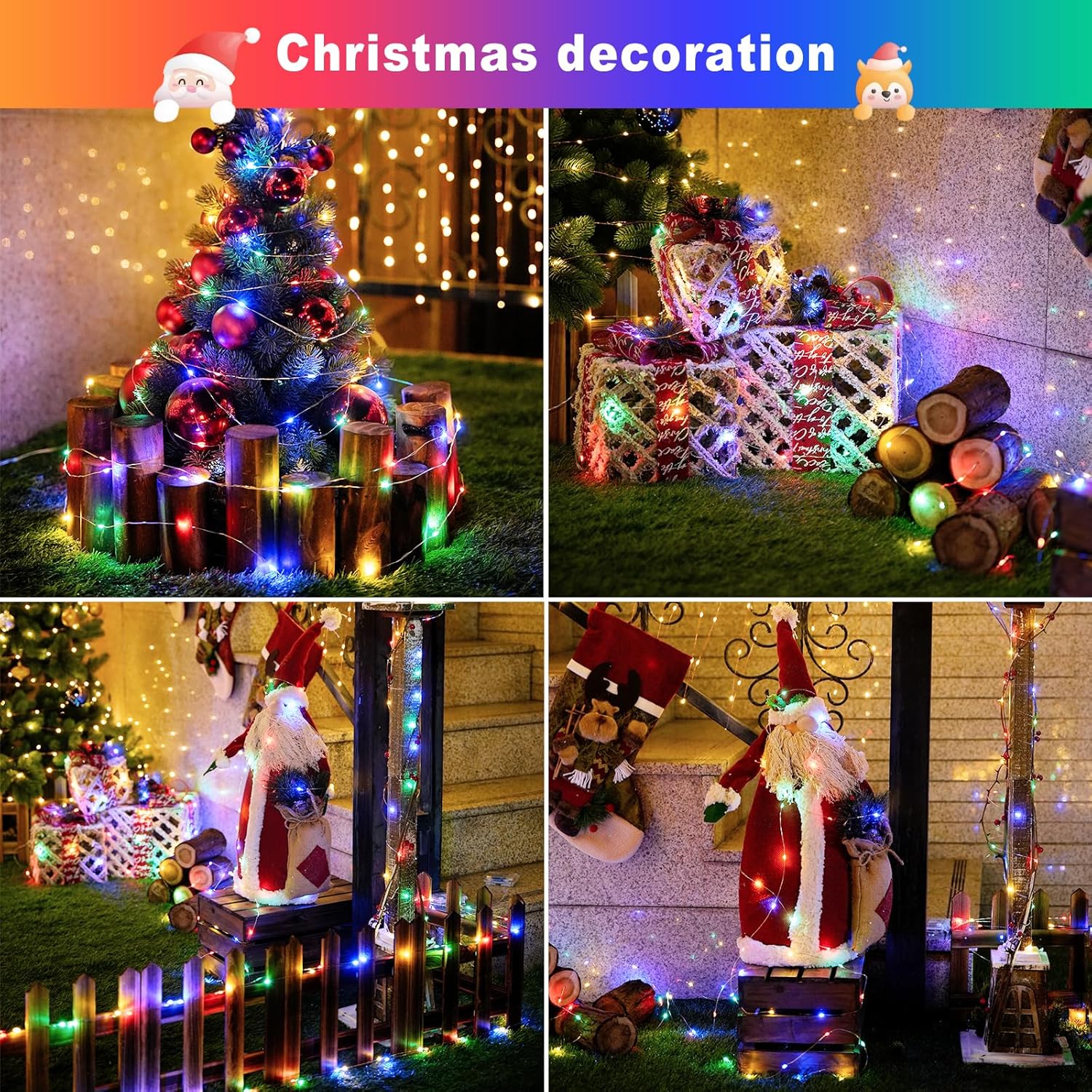 Lampu Natal Tenaga Surya untuk - Solar Fairy String ulasan dan harga