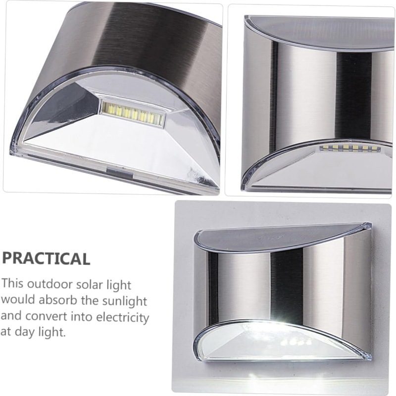 2 Buah Lampu Taman Tenaga Sury - Outdoor Lighting Up And Down ulasan dan harga