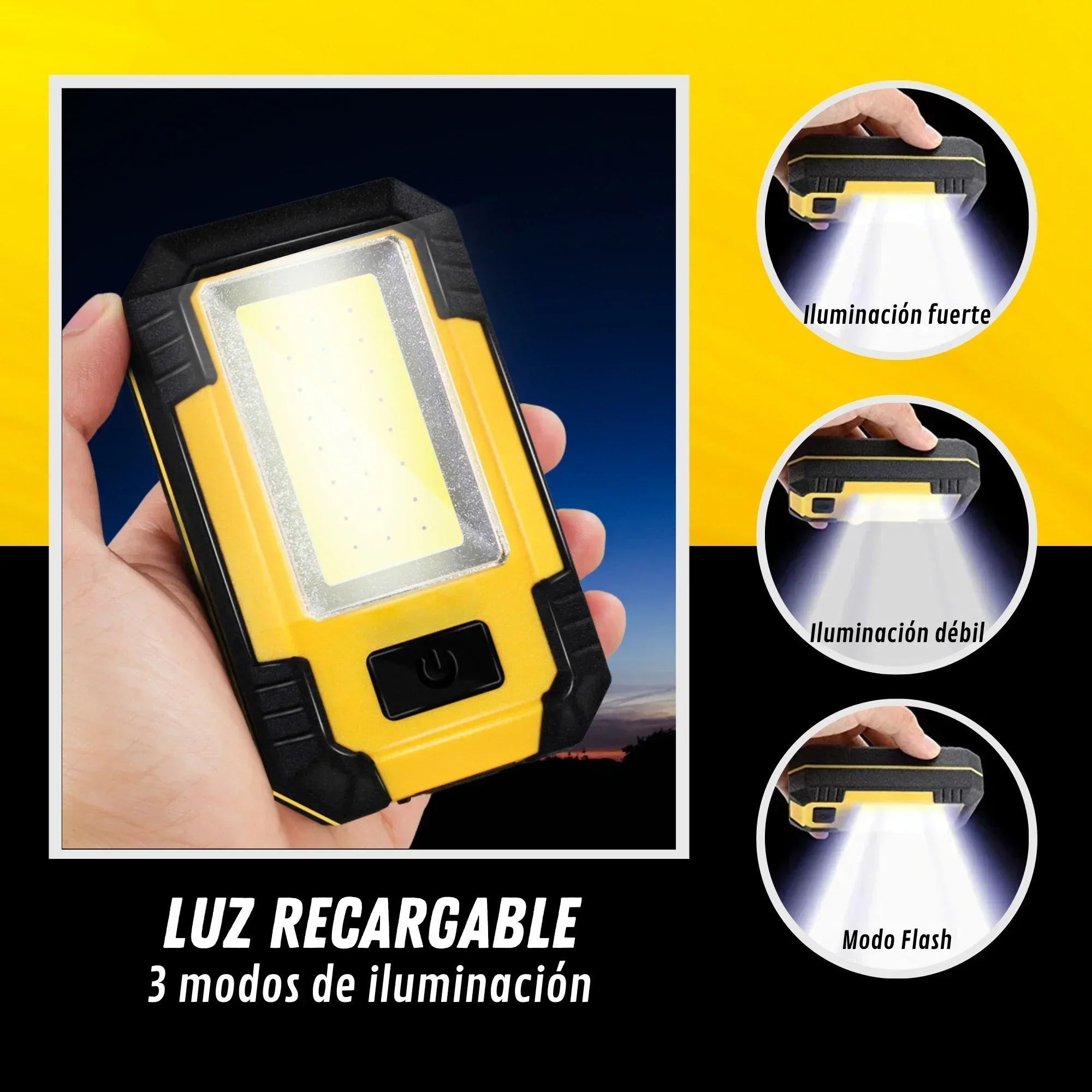 Lampu Kerja Portabel 4000mAh I - Outdoor Lighting Lowes ulasan dan harga
