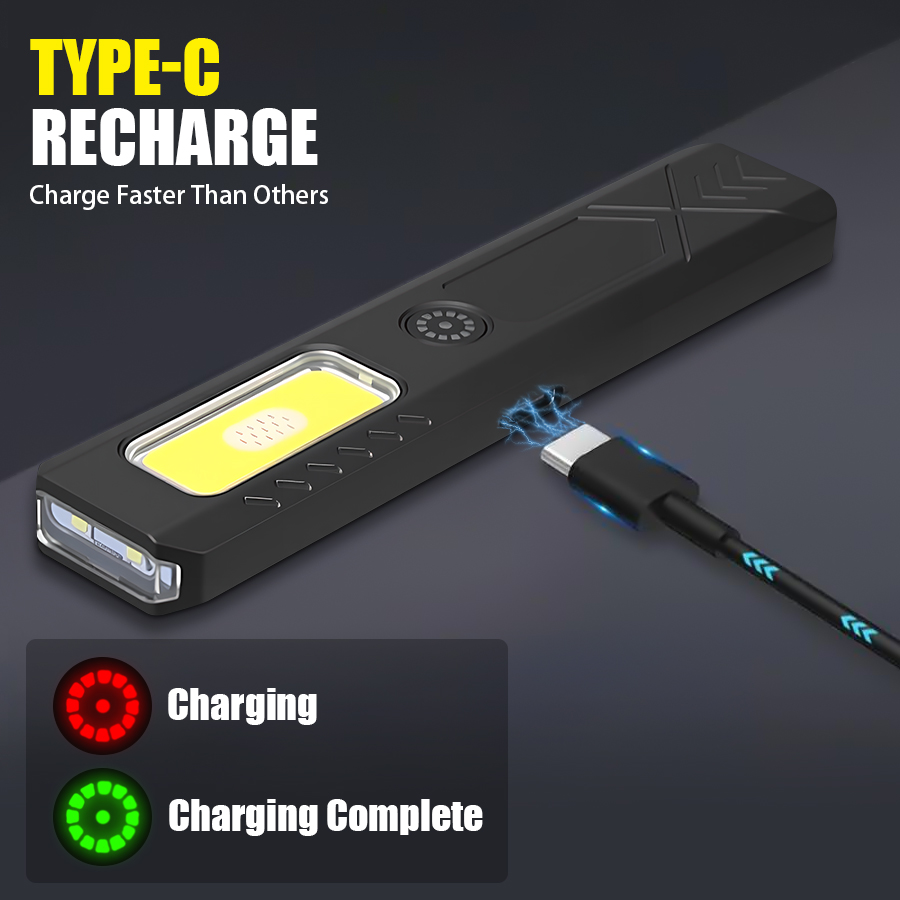 Senter Klip Topi LED USB-C Dap - Led Flood Light ulasan dan harga