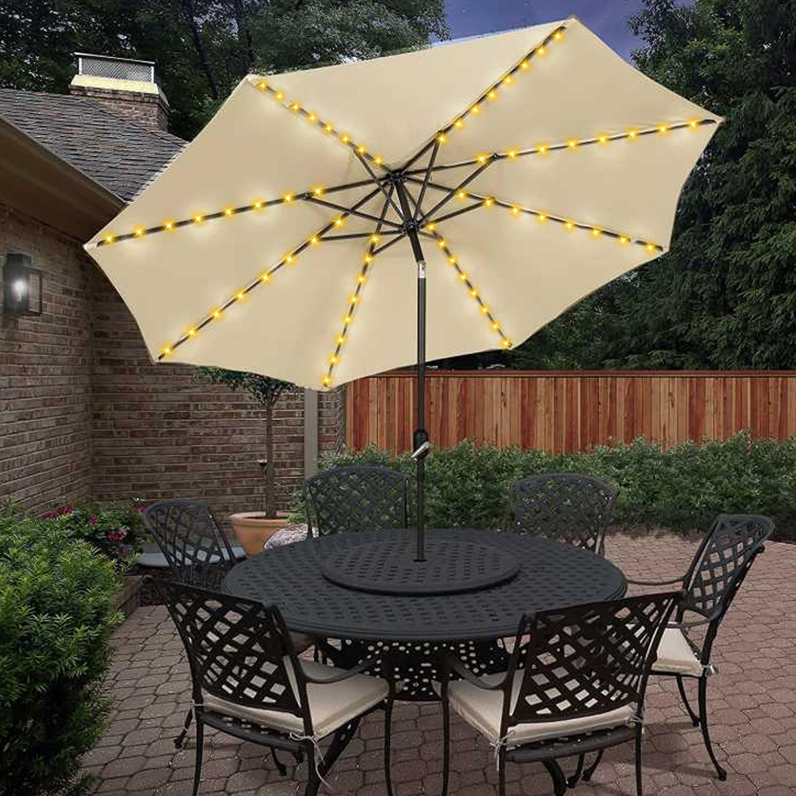 Lampu Tali Payung Surya 104 LE - Solar Fairy String ulasan dan harga