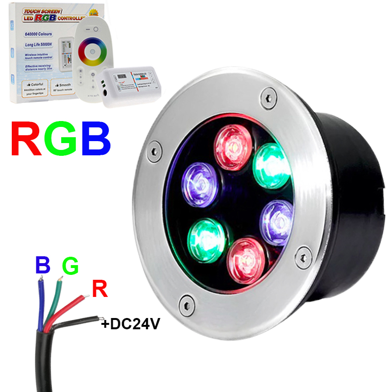 Lampu LED bawah tanah 4-kawat  - Outdoor Lighting Underground Wiring ulasan dan harga
