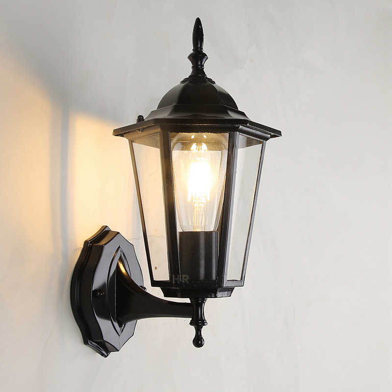 Gaya Eropa Retro Led Lampu Din - Outdoor Lighting Up And Down ulasan dan harga