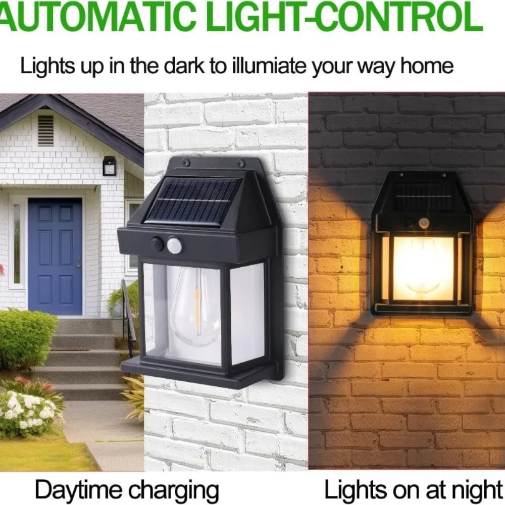 1 Buah Lampu Dinding LED Tenag - Outdoor Yard Lighting Fixtures ulasan dan harga